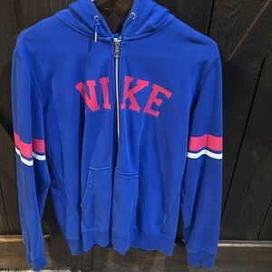 Nike zip up hoodie